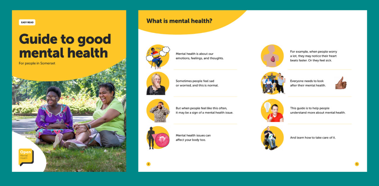 Easy Read Guide to Good Mental Health in Somerset - Open Mental Health